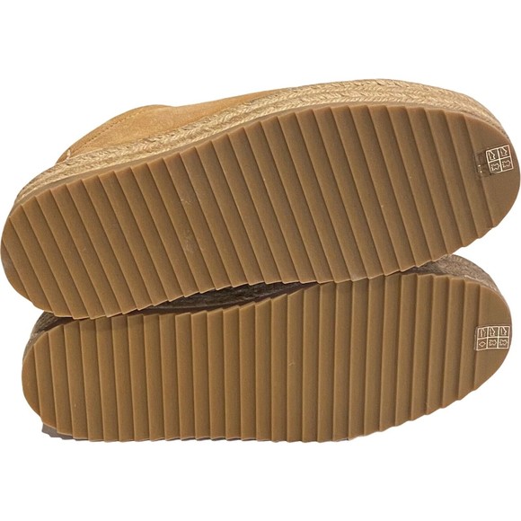 RAG & BONE Kent Espadrille Platform Sneakers Dune Tan Suede Womens Size 37 - Picture 8 of 12